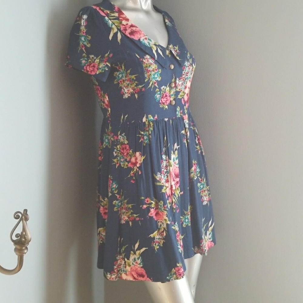 Modcloth floral Sun Dress